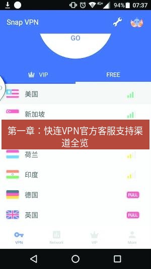 快连VPN 第一章：快连VPN官方客服支持渠道全览