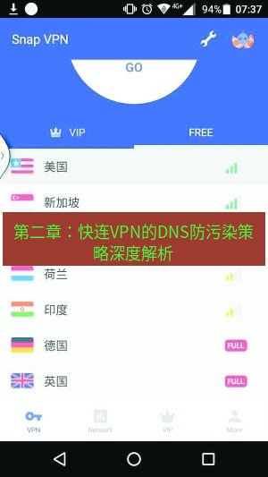 快连VPN 第二章：快连VPN的DNS防污染策略深度解析
